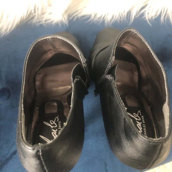 NIB! Charles David Fluster 2 Open Toe Booties - Picture 12 of 15